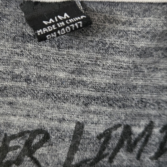 XZAVIER Y2K LTD Edition Skull Longsleeve Henley. Size Medium - Picture 4 of 10